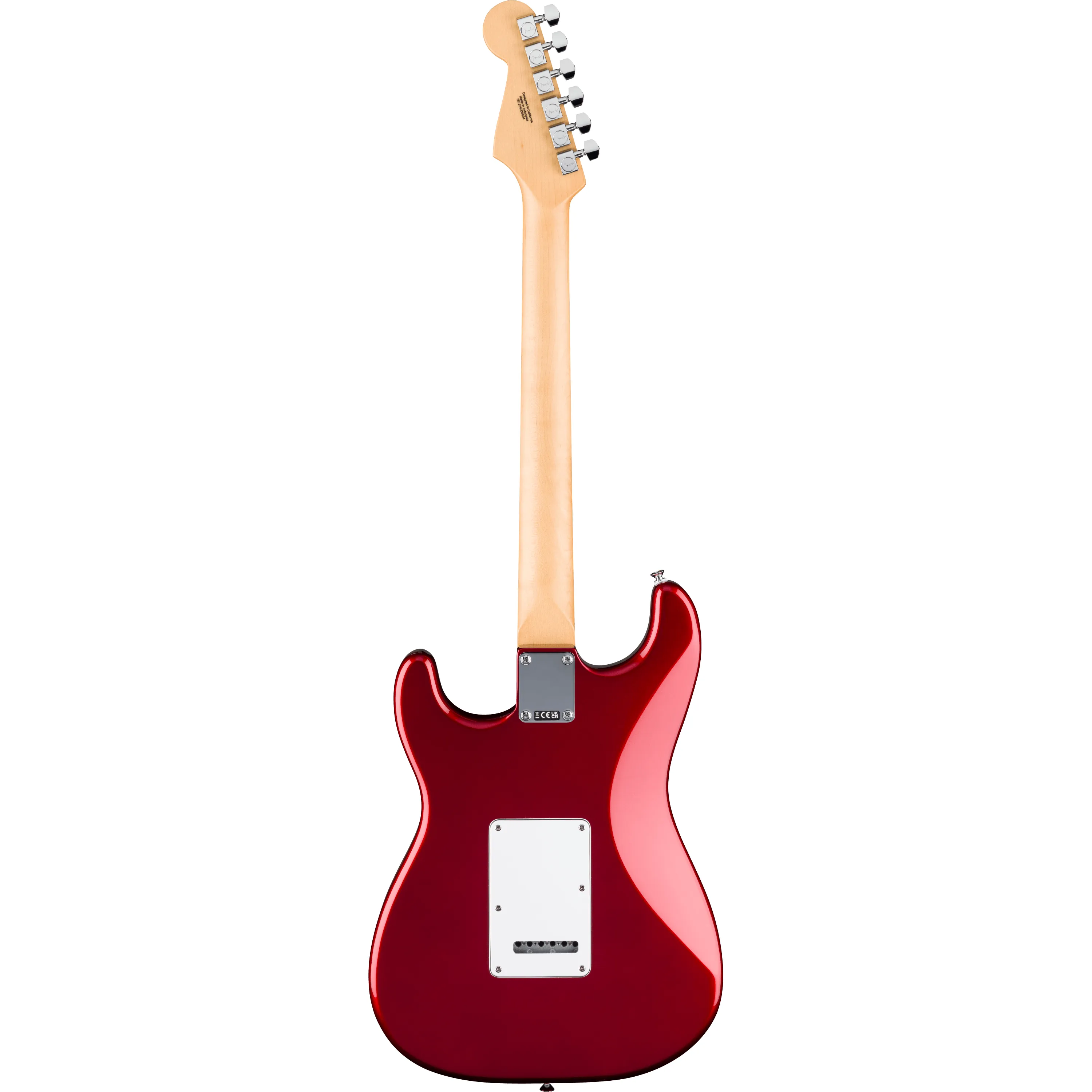 Fender Standard Stratocaster HSS IL Candy Cola back view