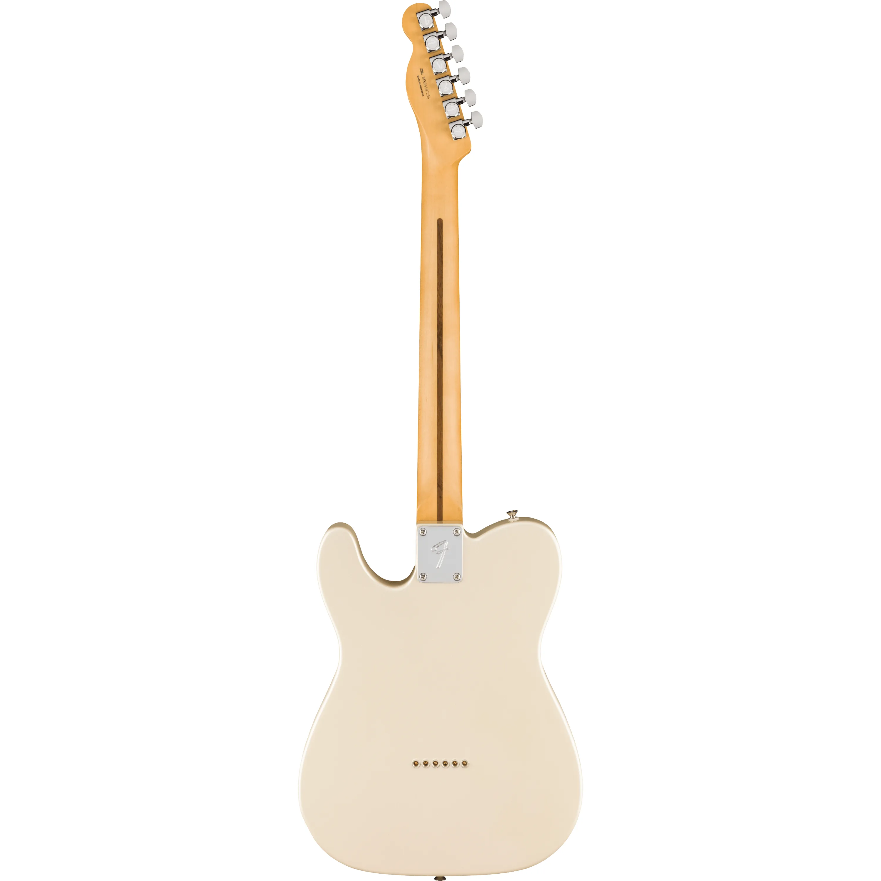 Fender Player II Modified Telecaster SH MN Olympic Pearl back view