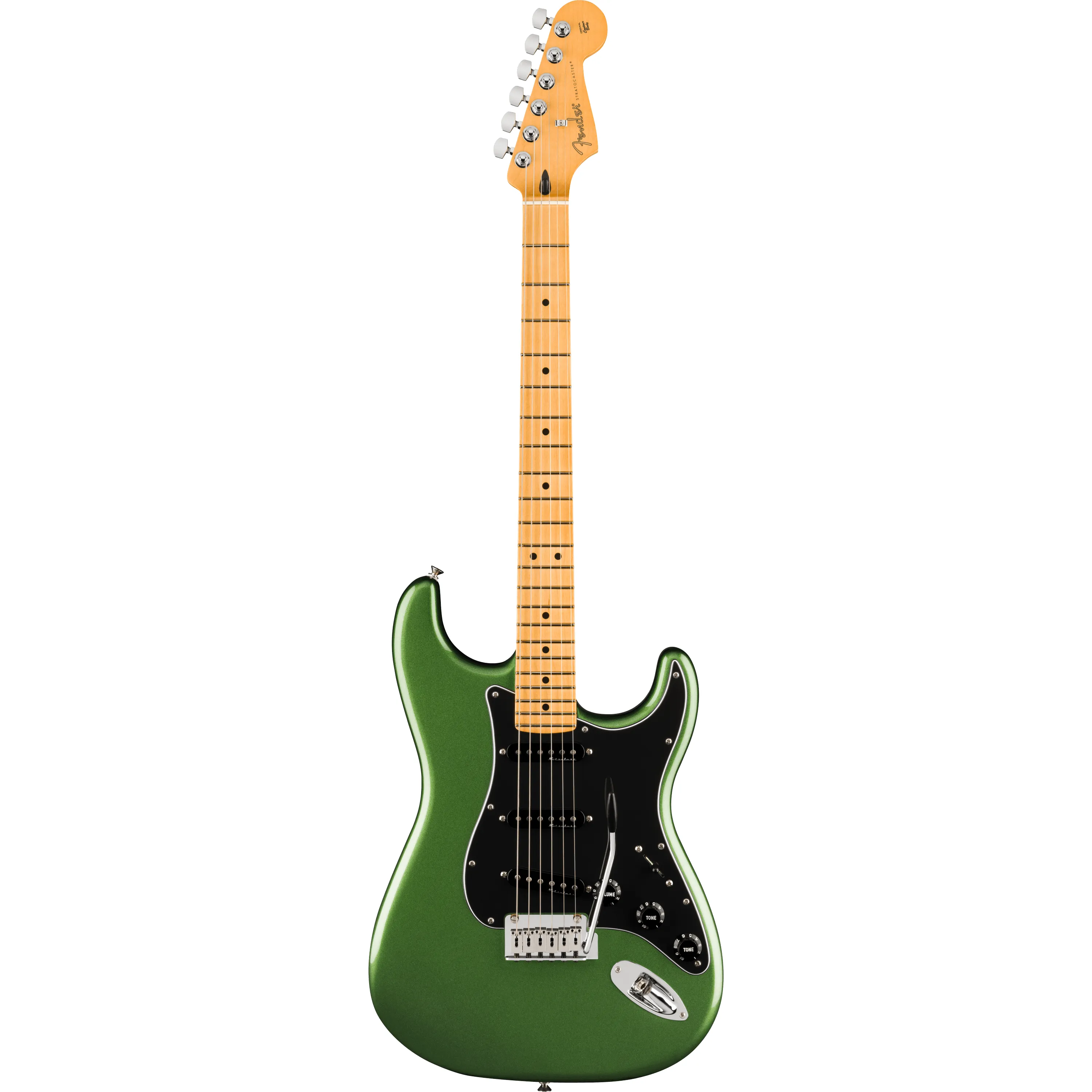Fender Player II Modified Stratocaster MN Harvest Green Metallic front view