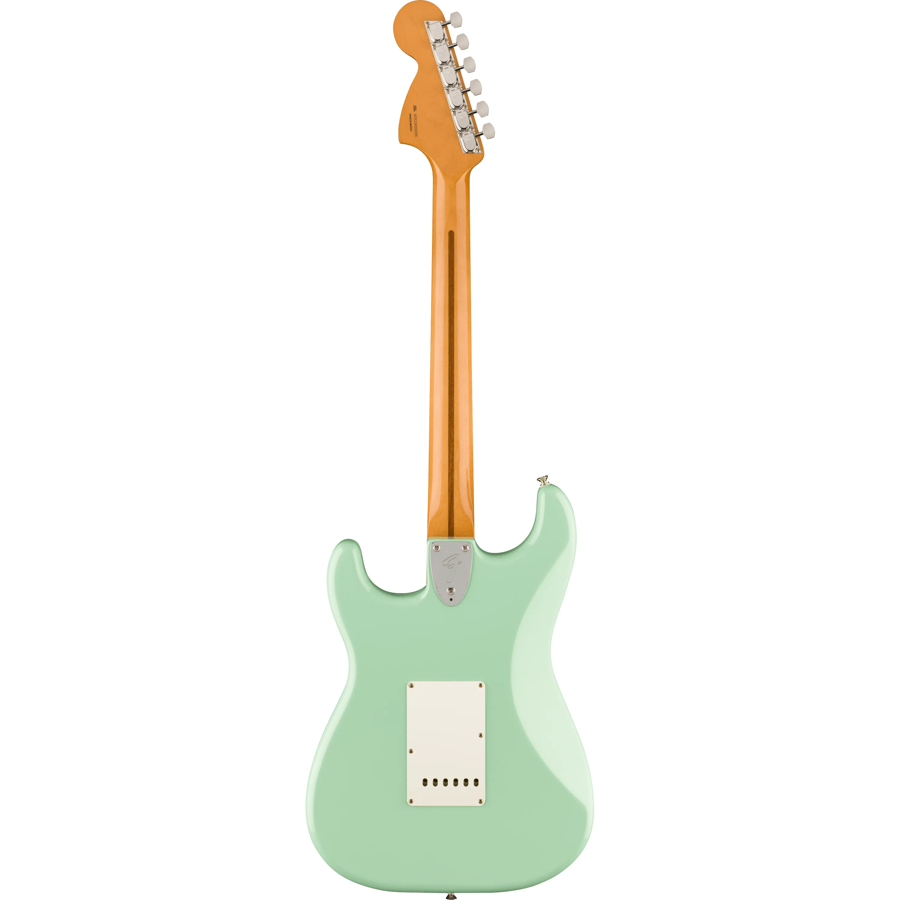 Fender Vintera II 70s Stratocaster RW Surf Green back view