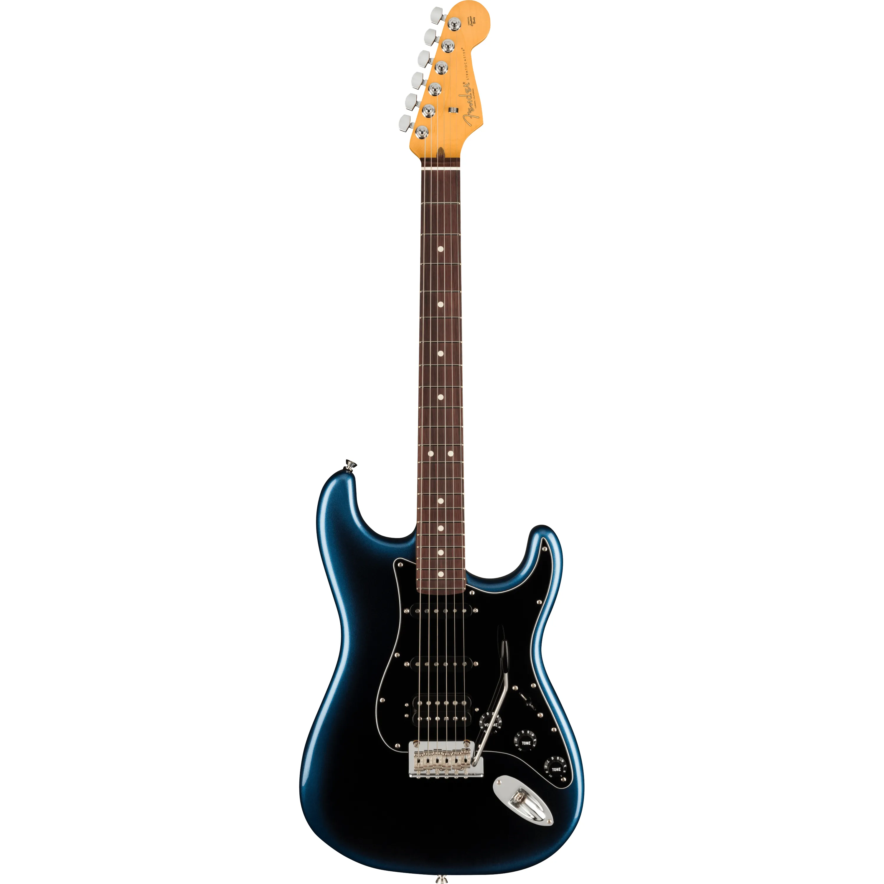 Fender American Professional II Stratocaster HSS RW Dark Night front view