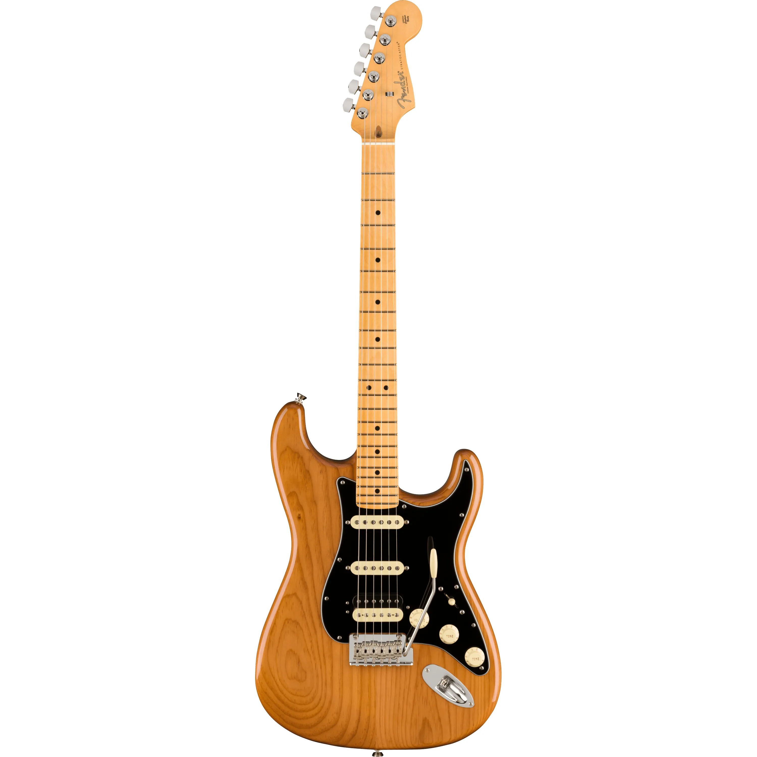 Fender American Professional II Stratocaster HSS MN Natural front view