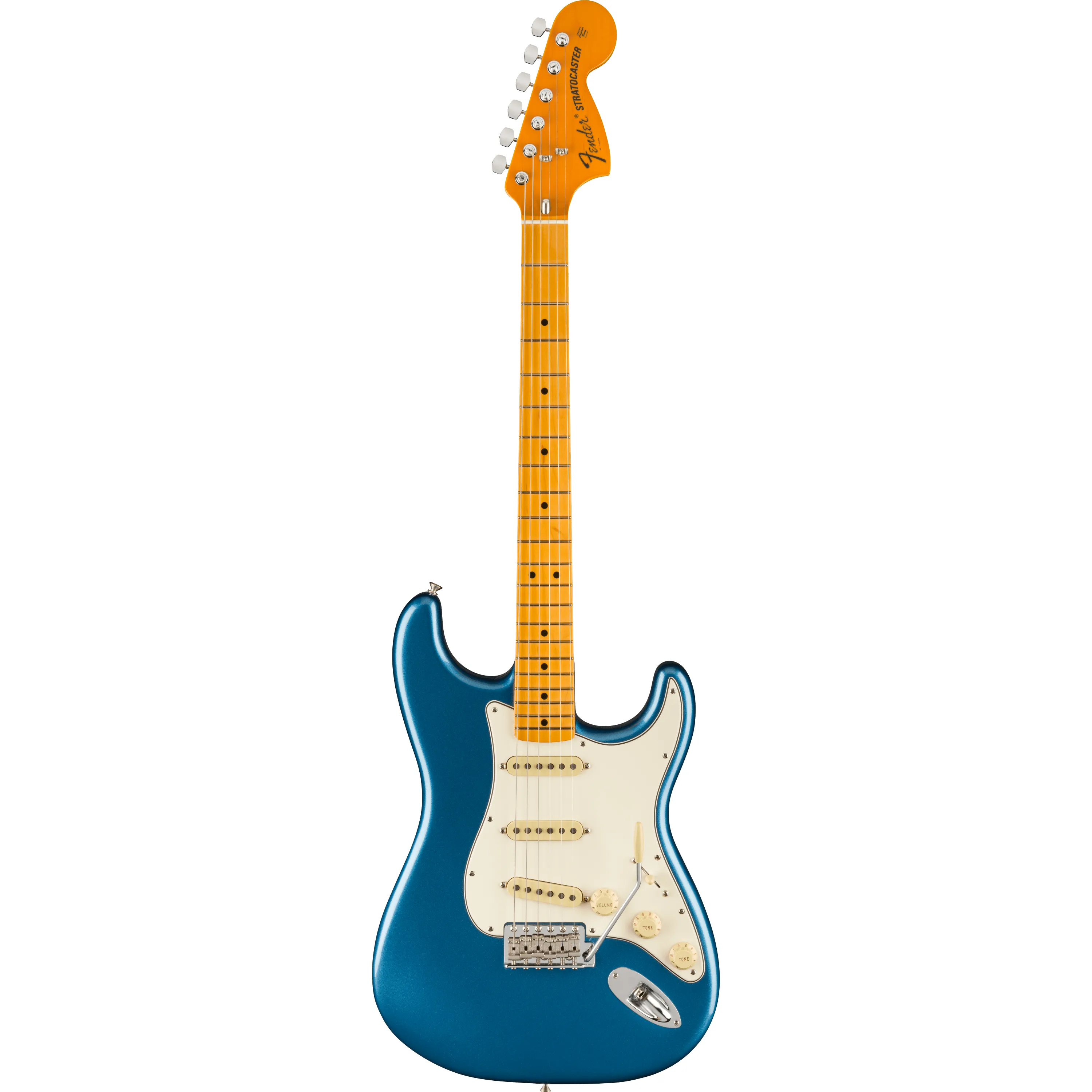 Fender American Vintage II 1973 Stratocaster MN Lake Placid Blue front view