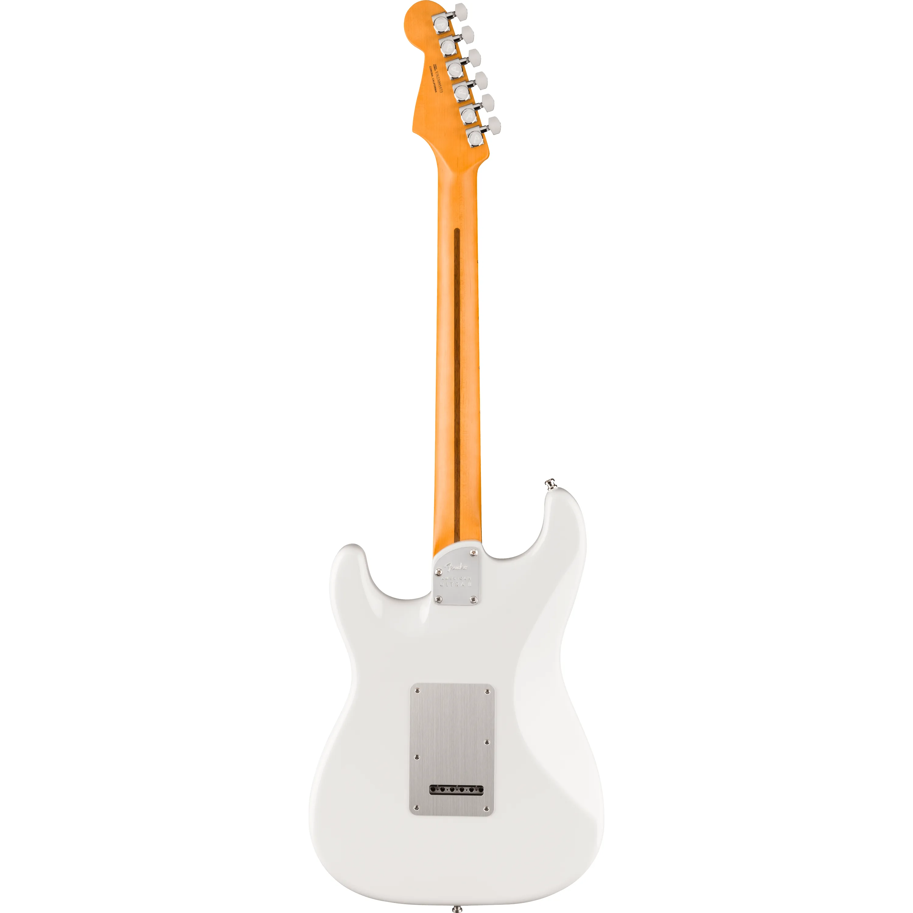 Fender American Ultra II Stratocaster MN Avalanche back view