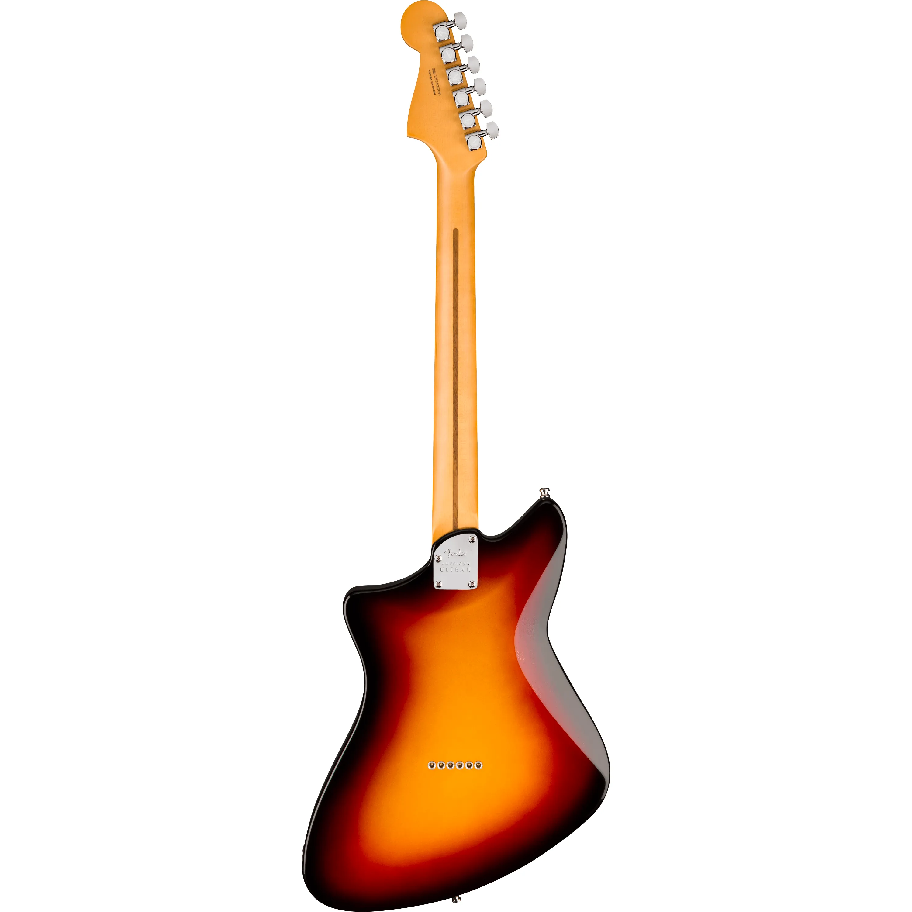 Fender American Ultra II Meteora EB Ultraburst back view