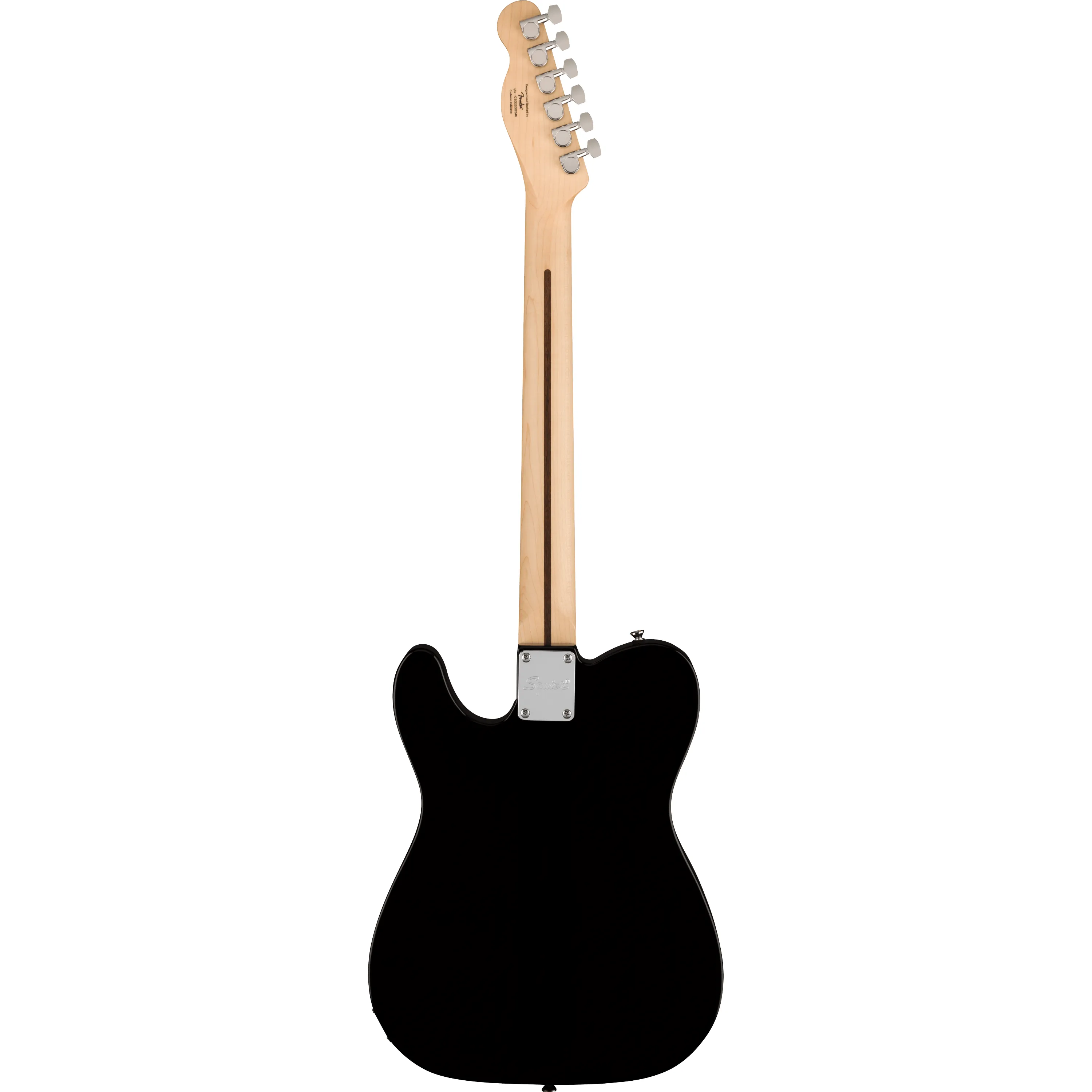 Squier Sonic Telecaster MN Black back view