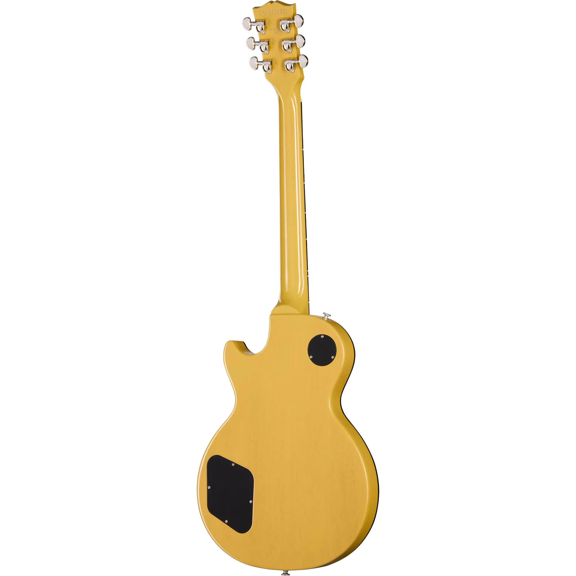 Gibson Original Collection Les Paul Standard 60s Mahogany Top TV Yellow back view