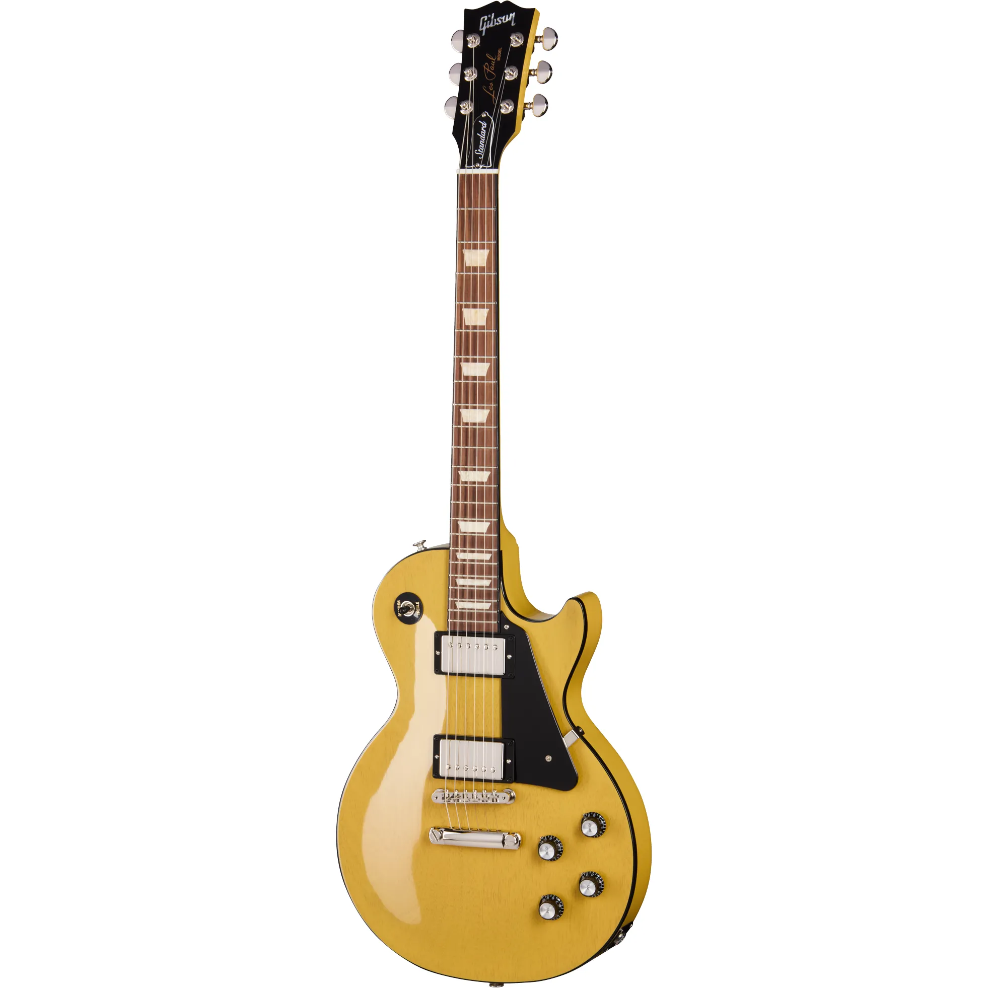 Gibson Original Collection Les Paul Standard 60s Mahogany Top TV Yellow front view