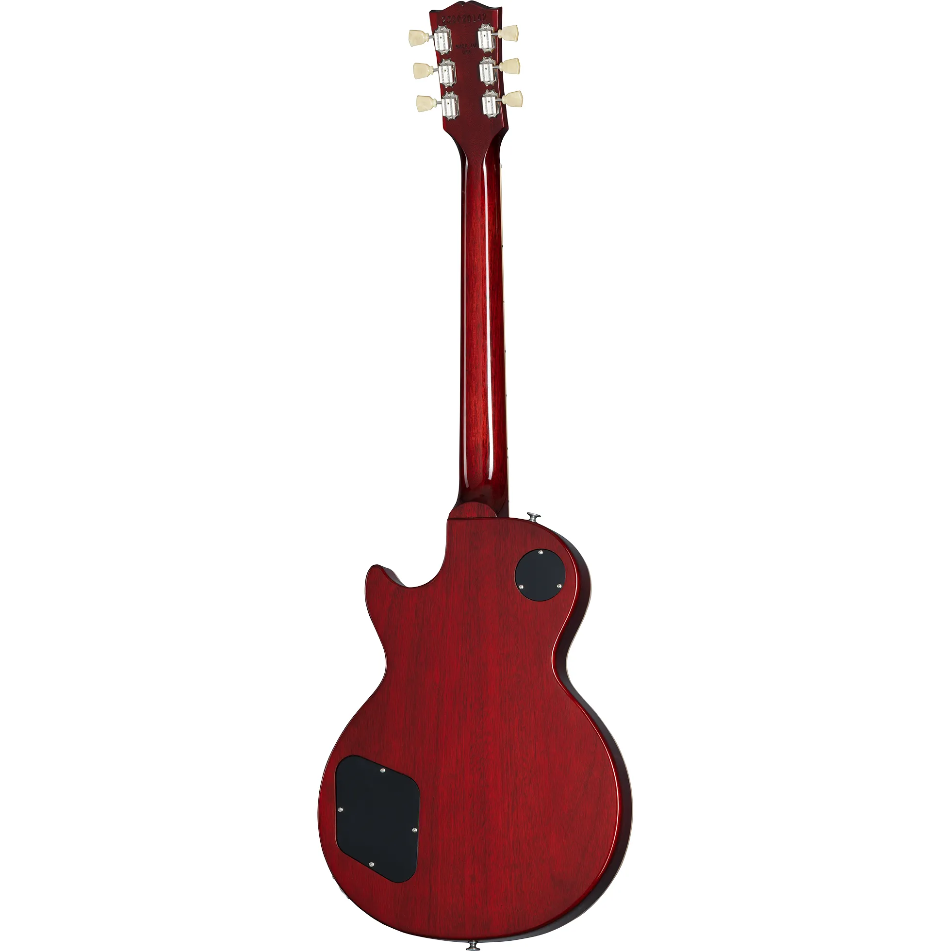 Gibson Original Collection Les Paul 70s Deluxe Wine Red back view