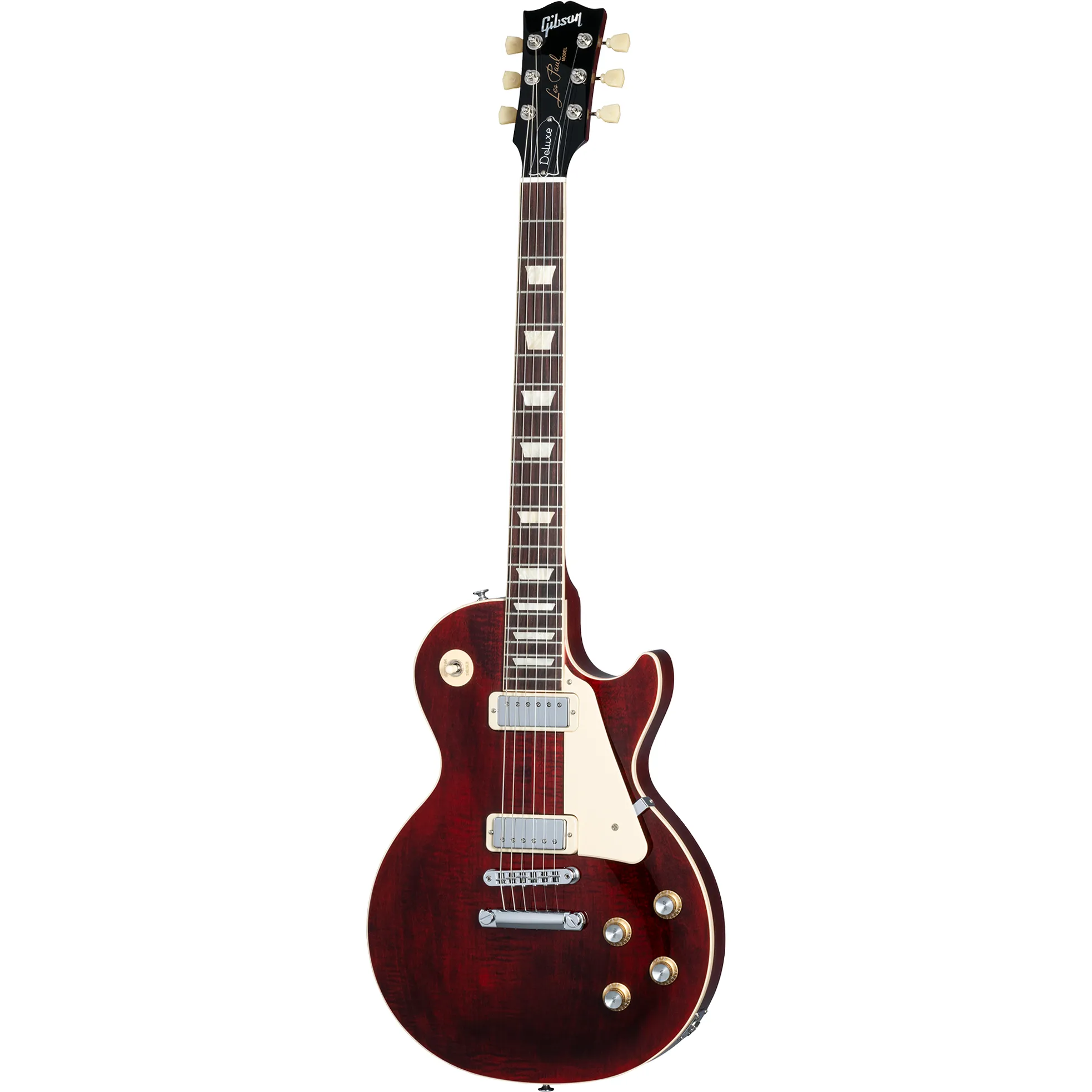 Gibson Original Collection Les Paul 70s Deluxe Wine Red front view