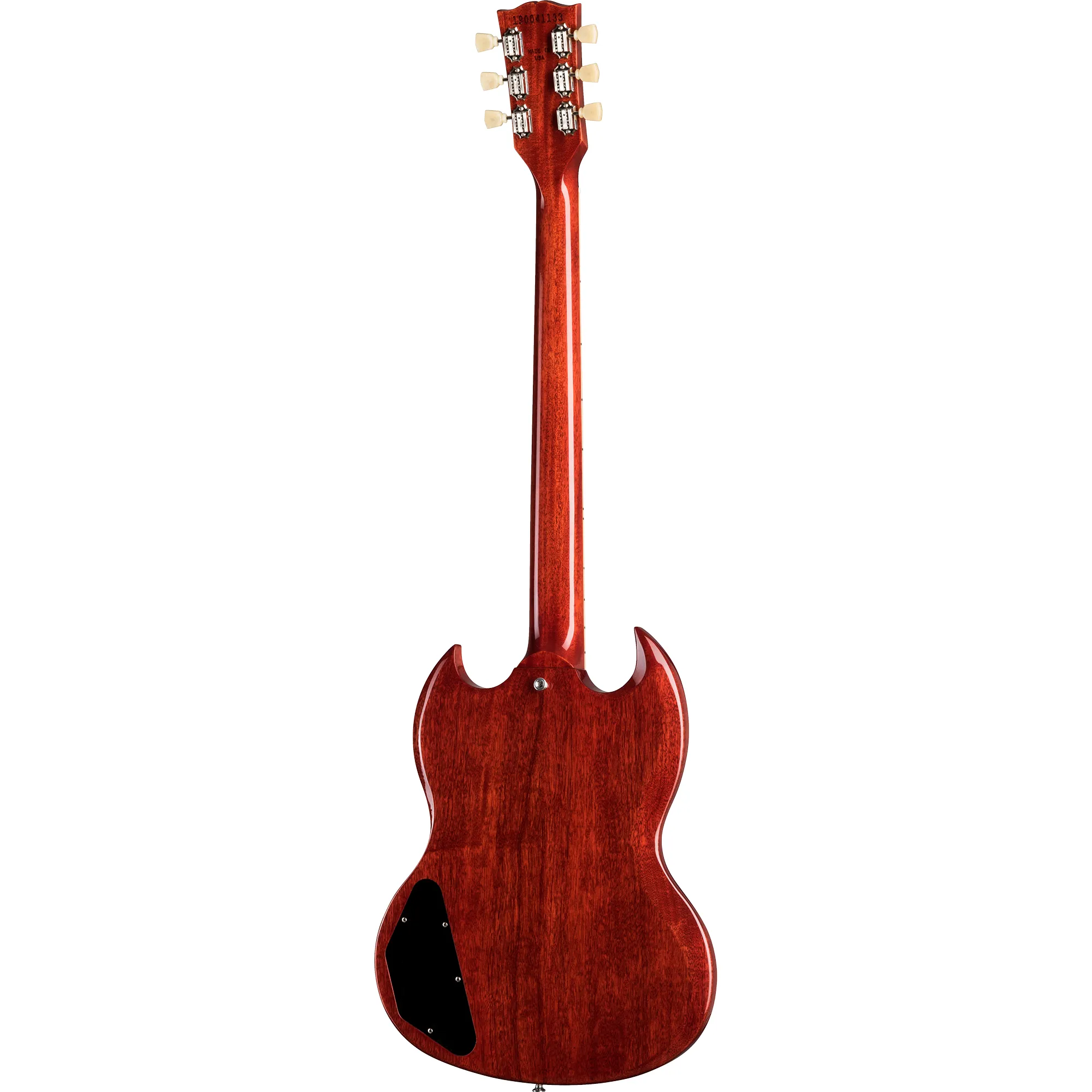 Gibson Original Collection SG Standard 61 Maestro Vibrola Vintage Cherry back view