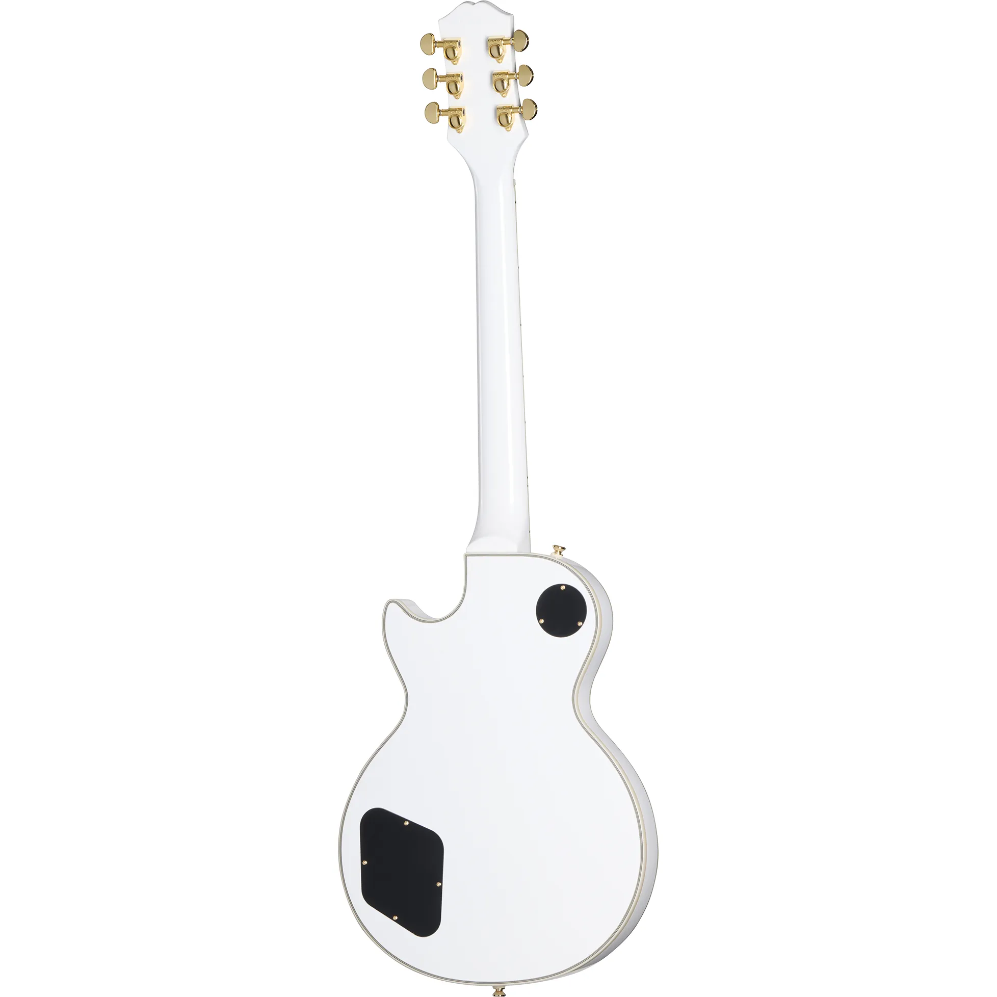 Epiphone Les Paul Custom Alpine White back view