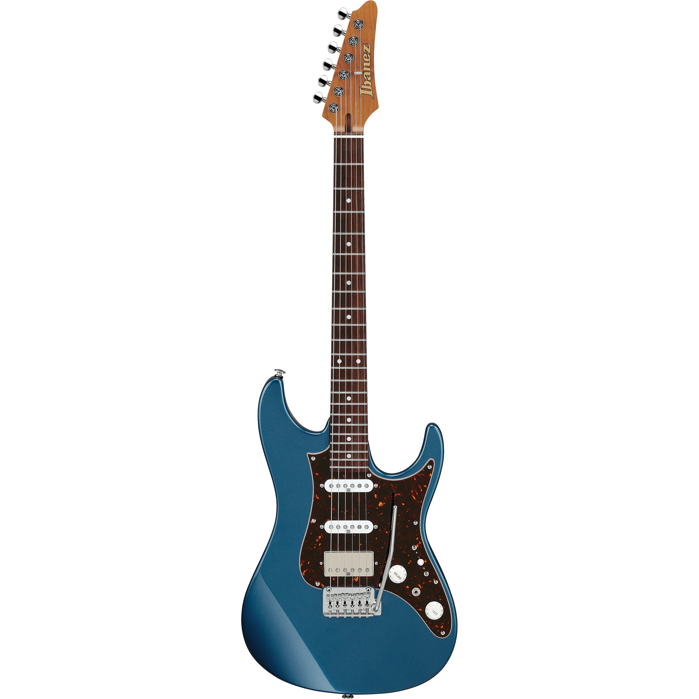 Ibanez AZ2204N Prestige Prussian Blue Metallic front view