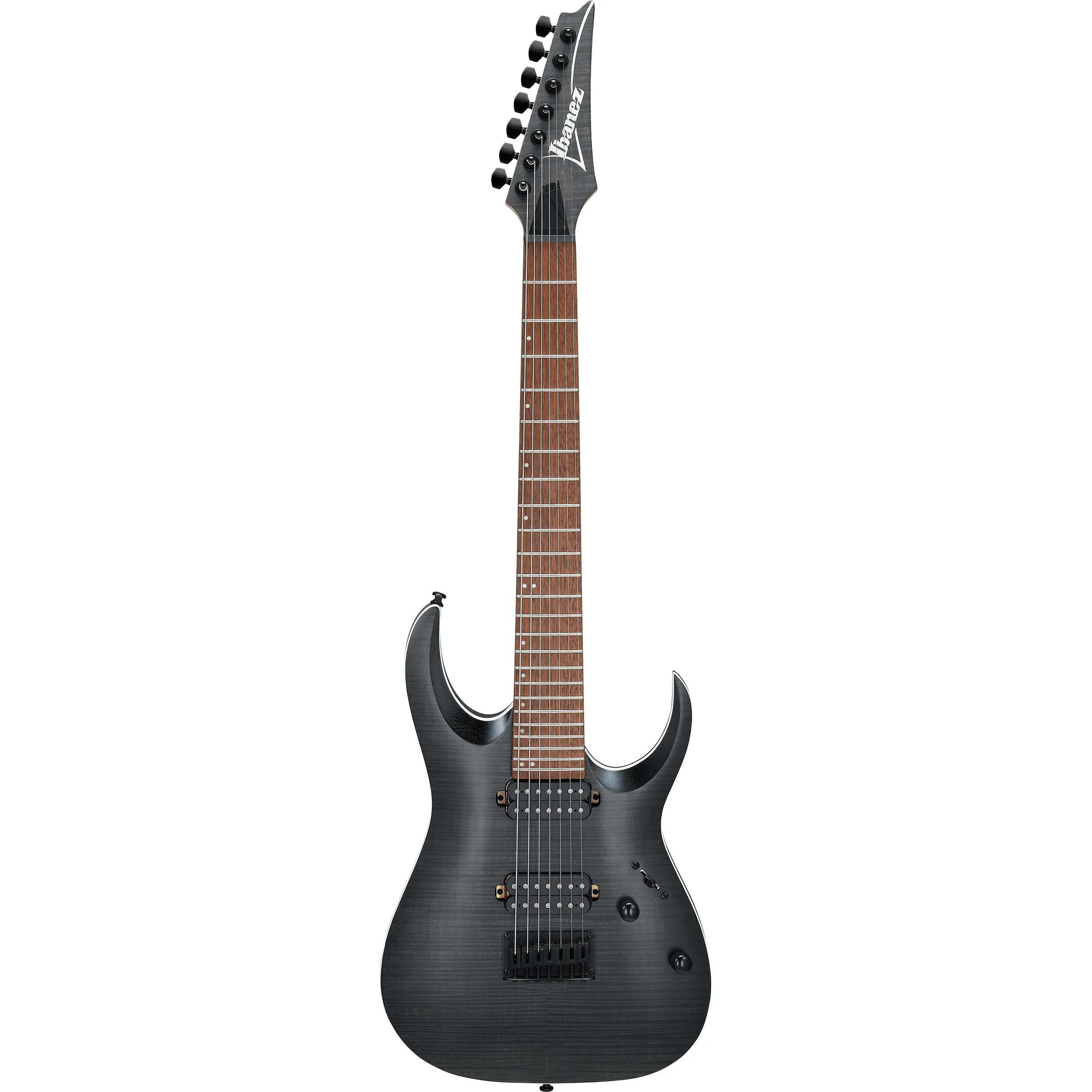 Ibanez RGA742FM Standard Transparent Gray Flat front view