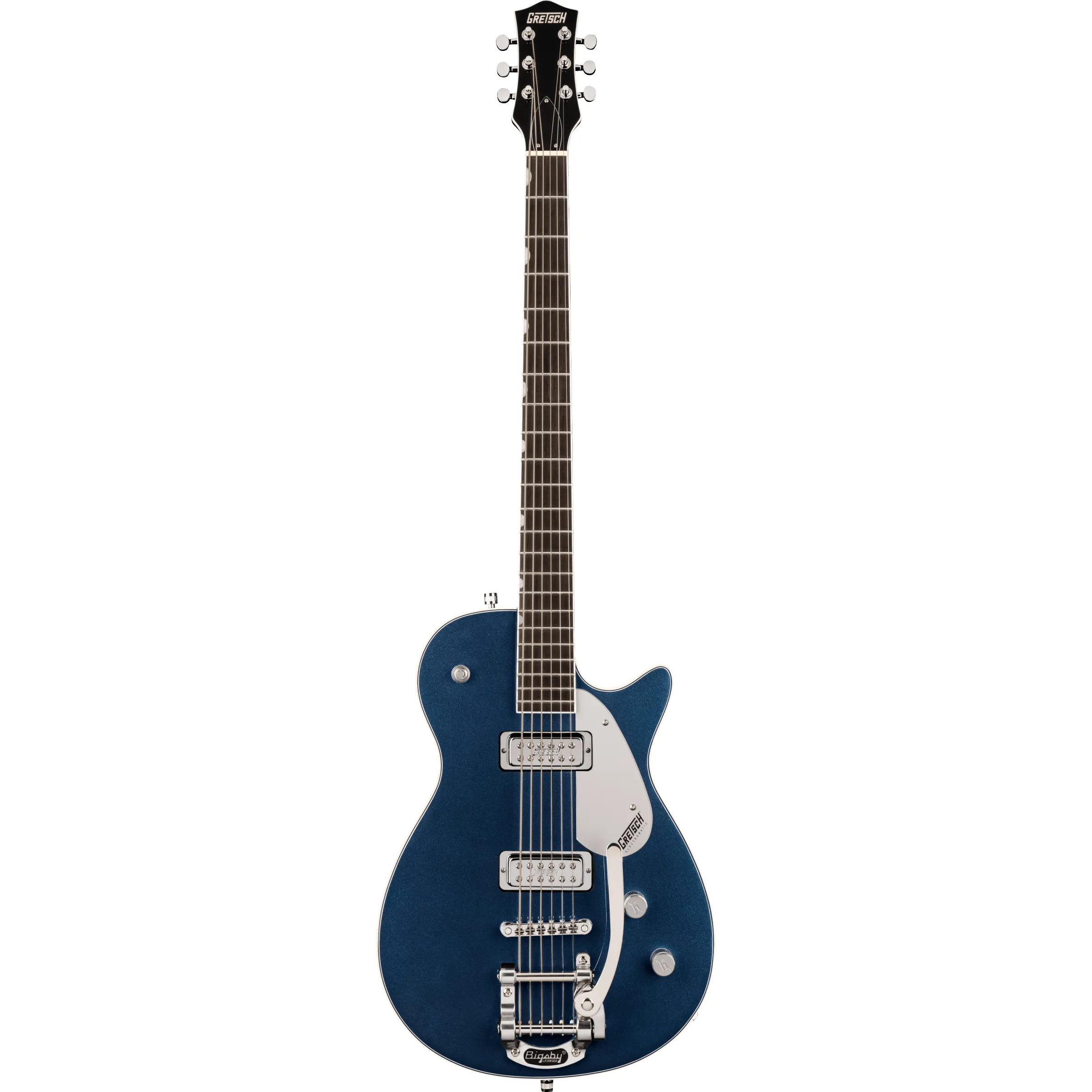 Gretsch G5260T Electromatic Jet Baritone Bigsby Midnight Sapphire front view
