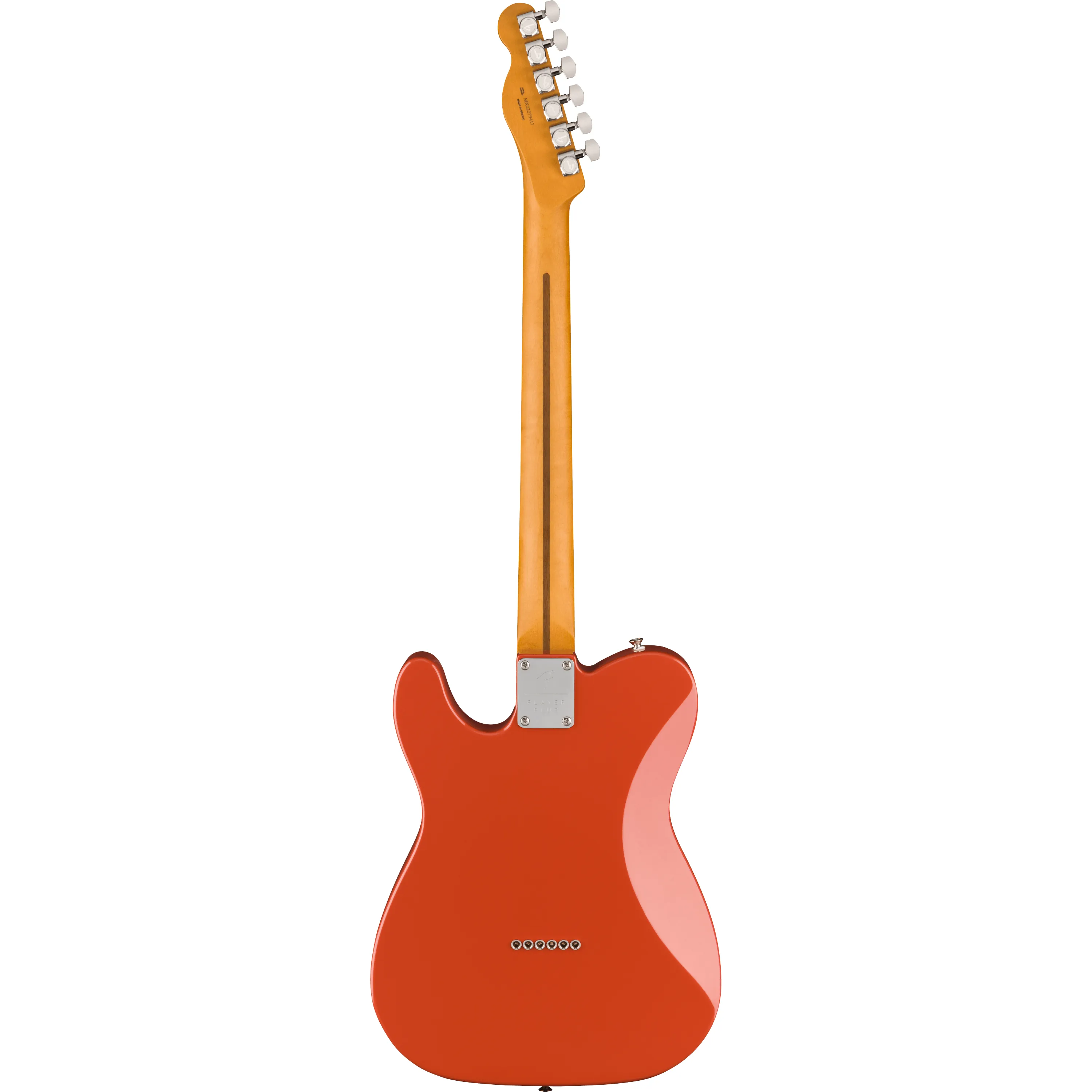 Fender Player Plus Telecaster PF Fiesta Red back view