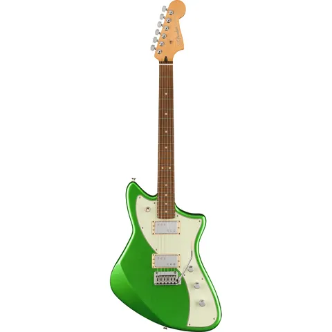 Fender Player Plus Meteora PF Cosmic Jade front view