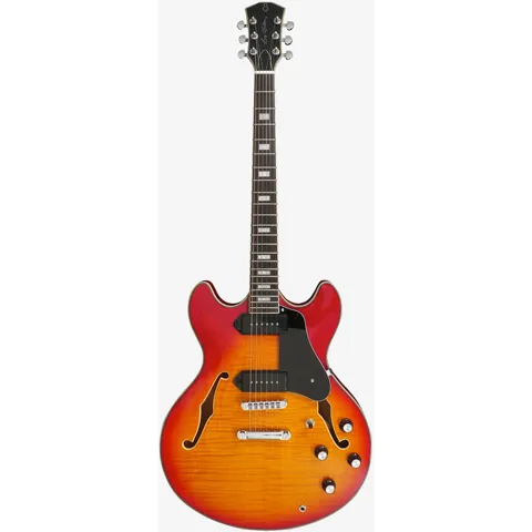 Sire Larry Carlton H7V Cherry Sunburst front view