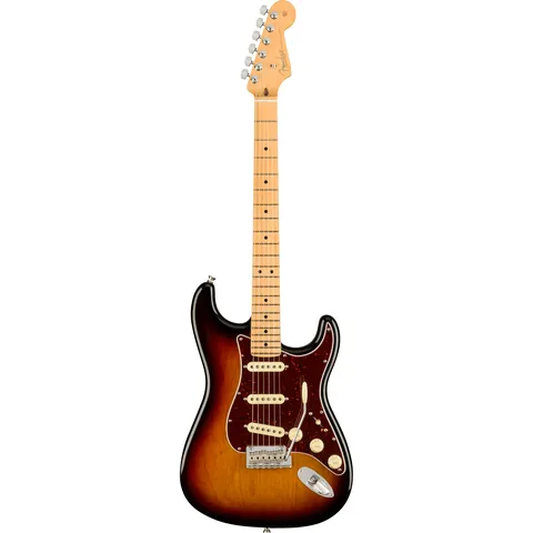 Fender American Professional II Stratocaster MN 3-Color Sunburst front view