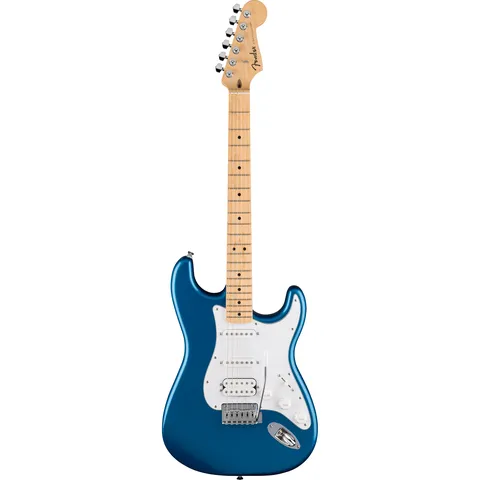 Fender Standard Stratocaster HSS MN Aqua Marine Metallic front view