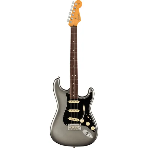 Fender American Professional II Stratocaster RW Mercury front view