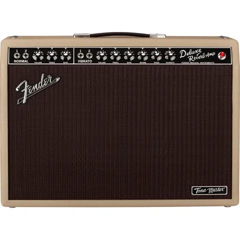 Fender Tone Master Deluxe Reverb Blonde front view