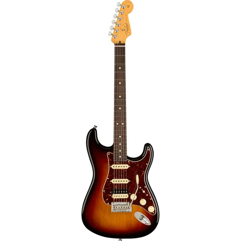 Fender American Professional II Stratocaster HSS RW 3-Color Sunburst front view