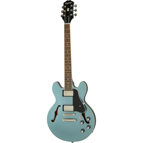 Epiphone ES-339 Pelham Blue front view