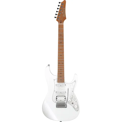 Ibanez AZ2204 Prestige Pearl White front view