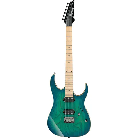 Ibanez RG421AHM Standard Blue Moon Burst front view