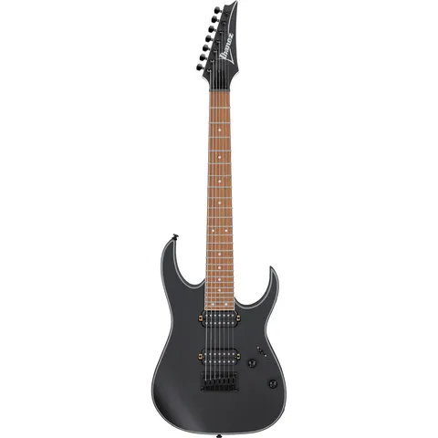 Ibanez RG7421EX Standard Black Flat front view