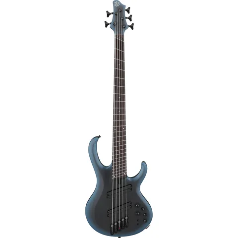 Ibanez BTB605MS Workshop Midnight Arctic Ocean Matte front view